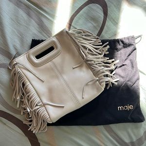 Maje fringe bag mini